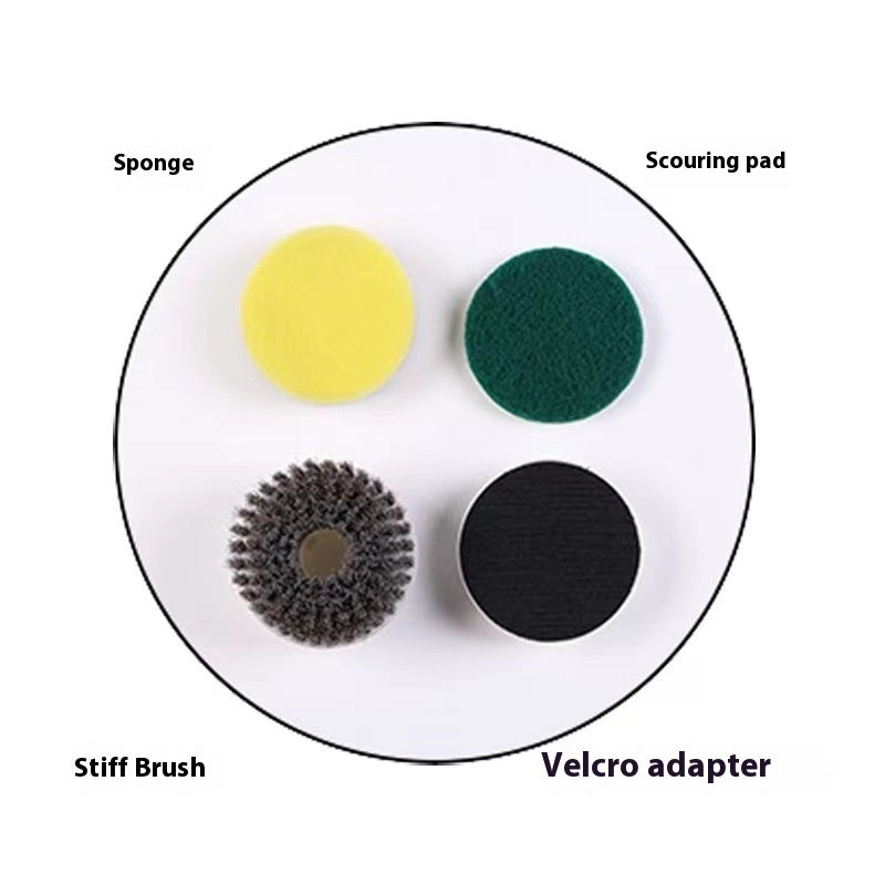 Smart Display Electric Cleaning Brush Kitchen Sink Waterproof Pot Brush Cleaning Tool