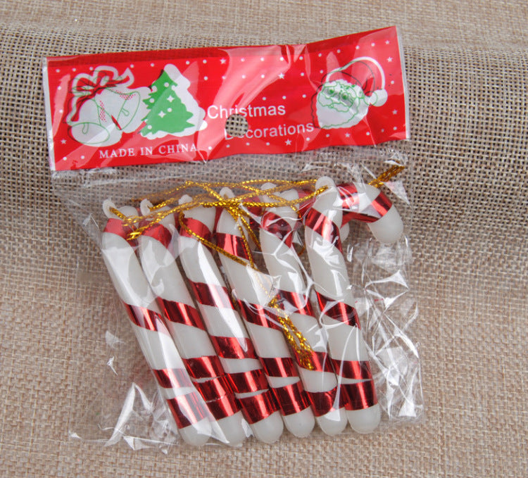 Christmas Candy Cane Tree Ornaments