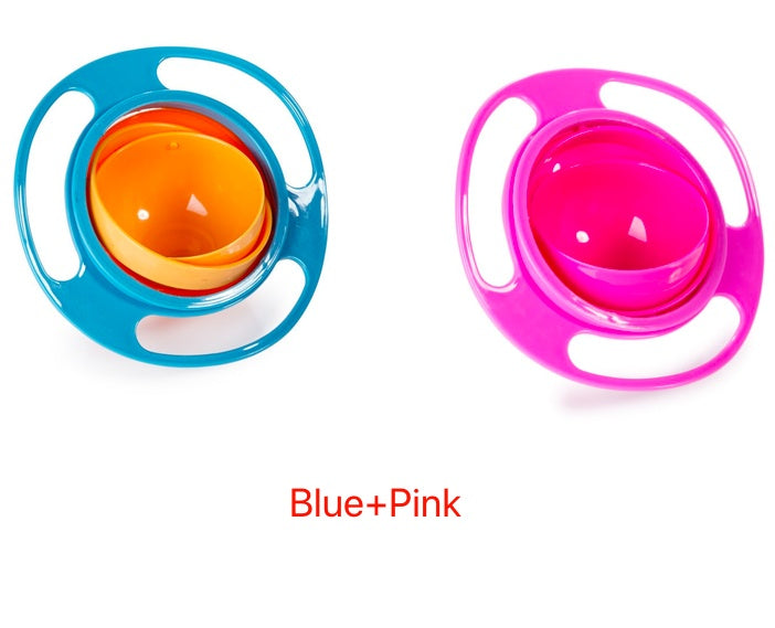 360 Rotate Universal Spill-proof Bowl Dishes | 3PCS Set