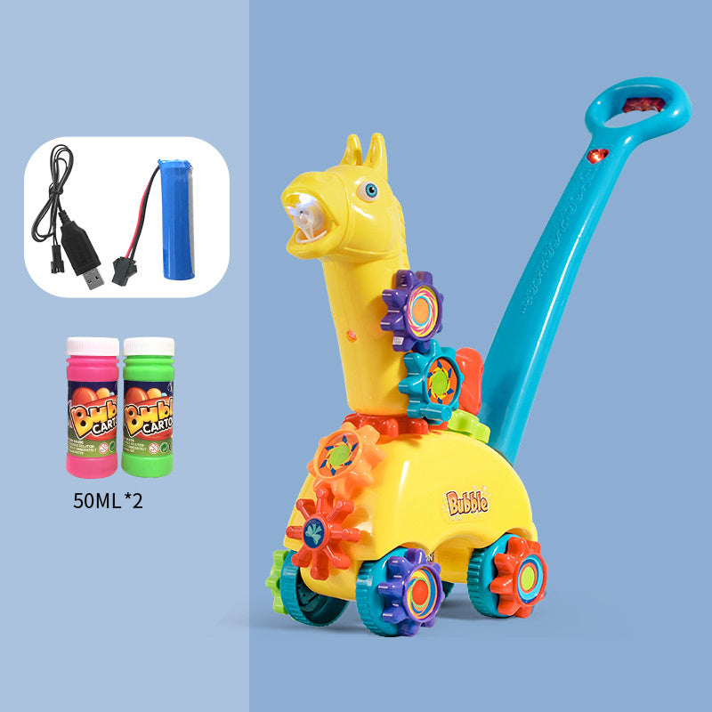 Automatic Bubble Toy with Music and Lights