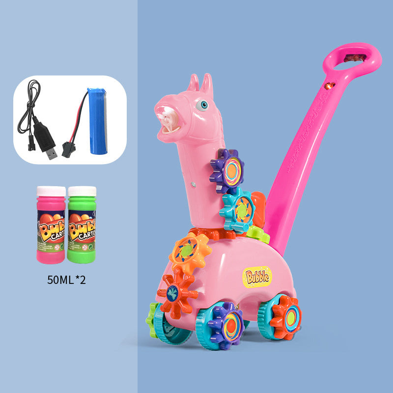 Automatic Bubble Toy with Music and Lights