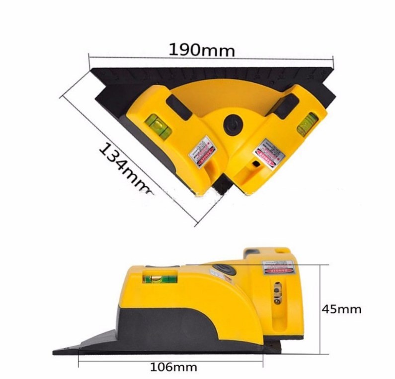 Multipurpose Right-Angle Laser Level Instrument