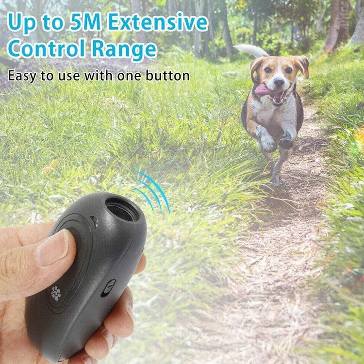Ultrasonic Dog Repeller And Training Device - Your Handheld Solution For Behavior Management