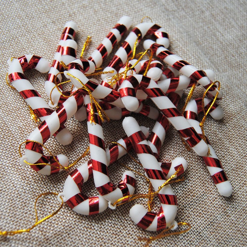 Christmas Candy Cane Tree Ornaments