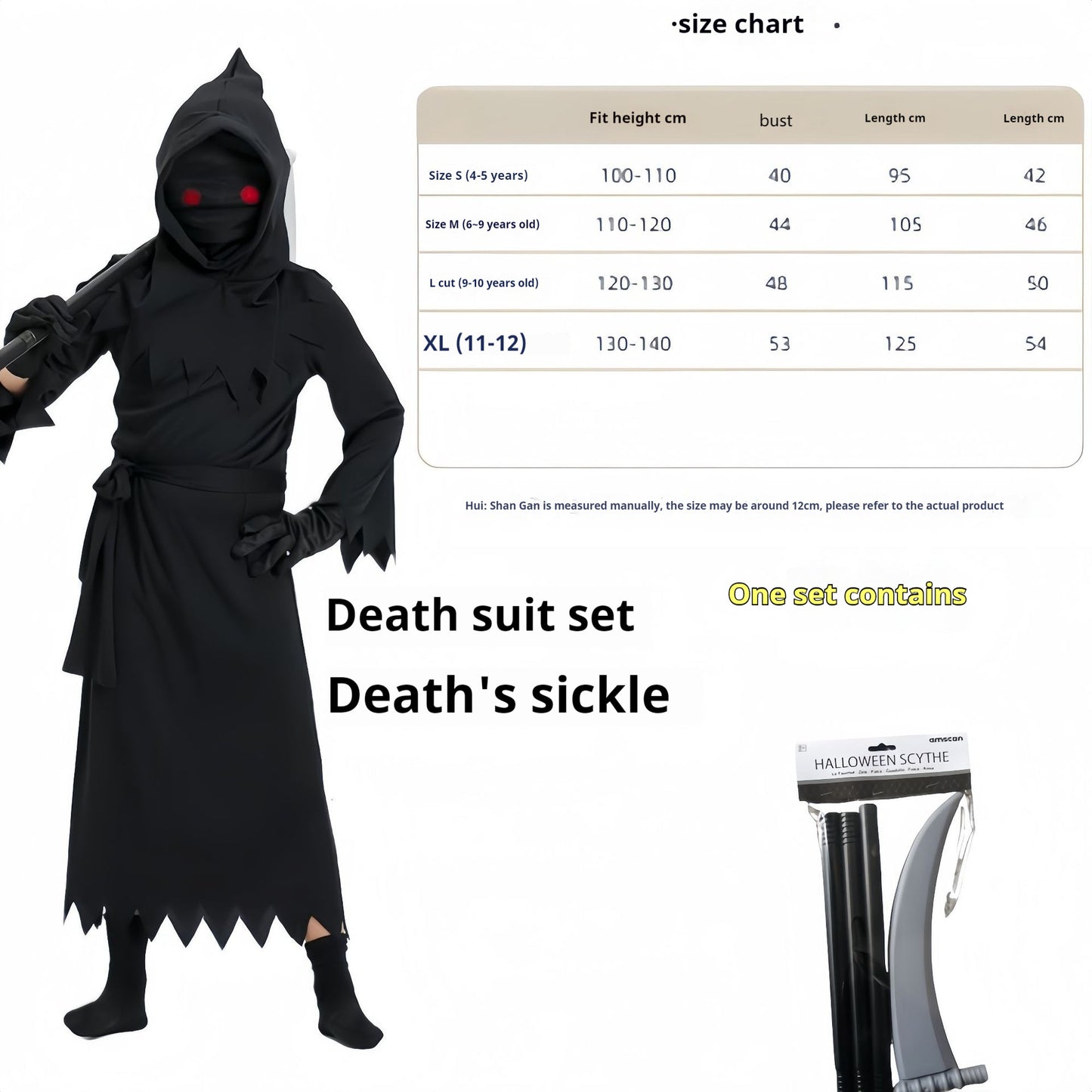 Reaper Children's Costume