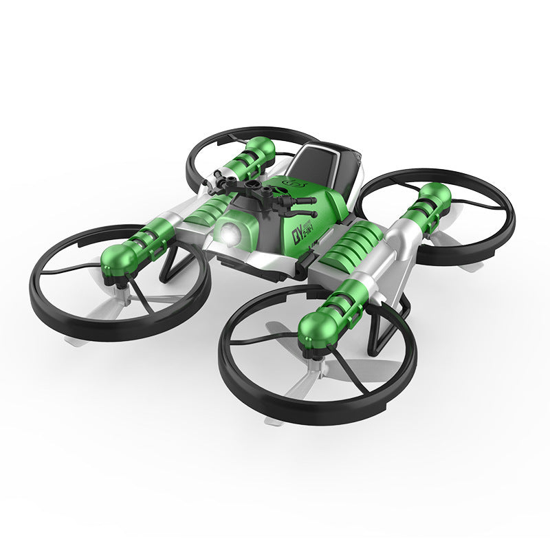 2-in-1 WiFi FPV RC Drone & Motorcycle – Foldable Helicopter with Camera