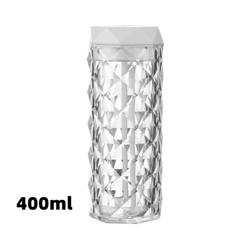 Crystal Lamp Air Humidifier with Color Night Light – Touch-Activated