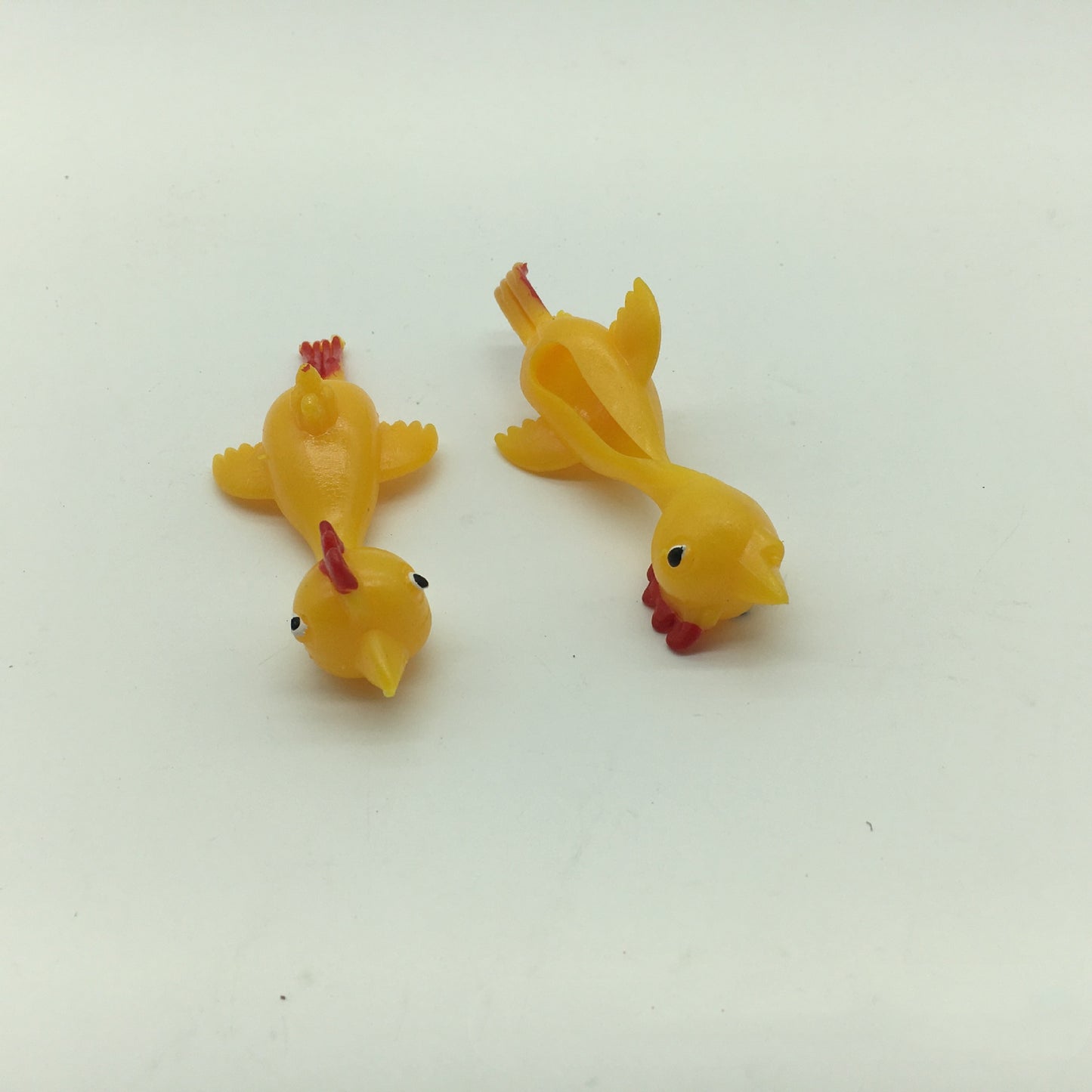 10-Pcs Flying Chicken Catapult Toy