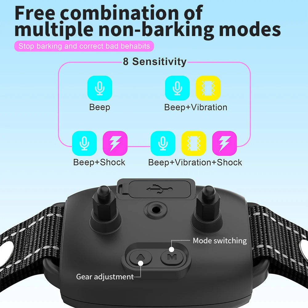 Smart Anti-Barking Dog Collar