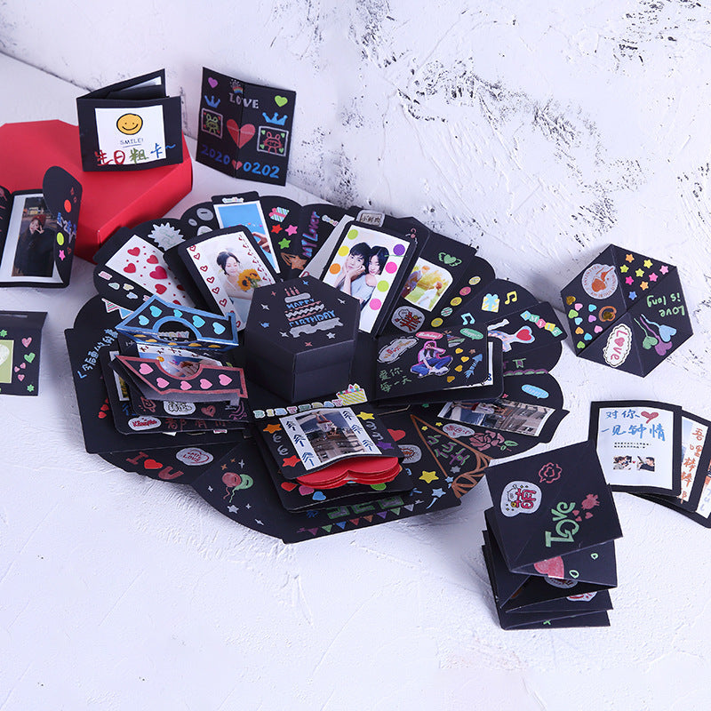 Love DIY Photo Album Surprise Gift Box - A Treasure Trove of Sweet Memories
