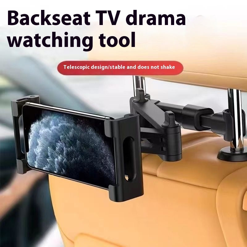 Car Back Seat Phone & Tablet Holder – Stable, Silent, and Dual-Use Design