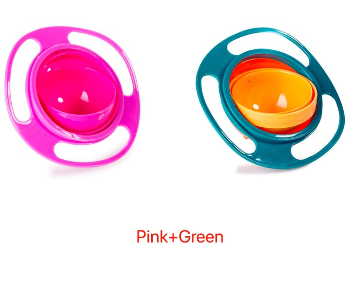 360 Rotate Universal Spill-proof Bowl Dishes | 3PCS Set