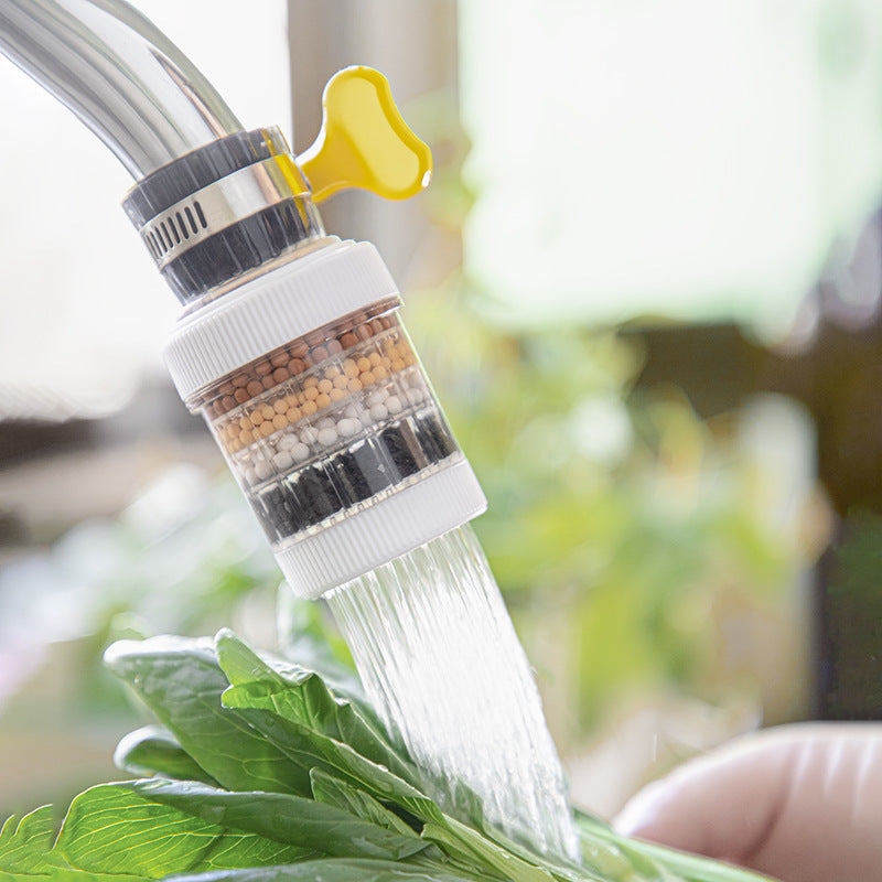 Universal Sink Faucet Water Filter - Removes Chlorine, Heavy Metals, Odors And More
