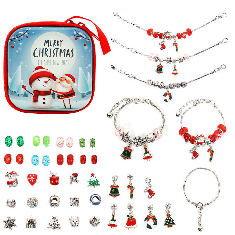 Handmade Christmas Bracelet Set