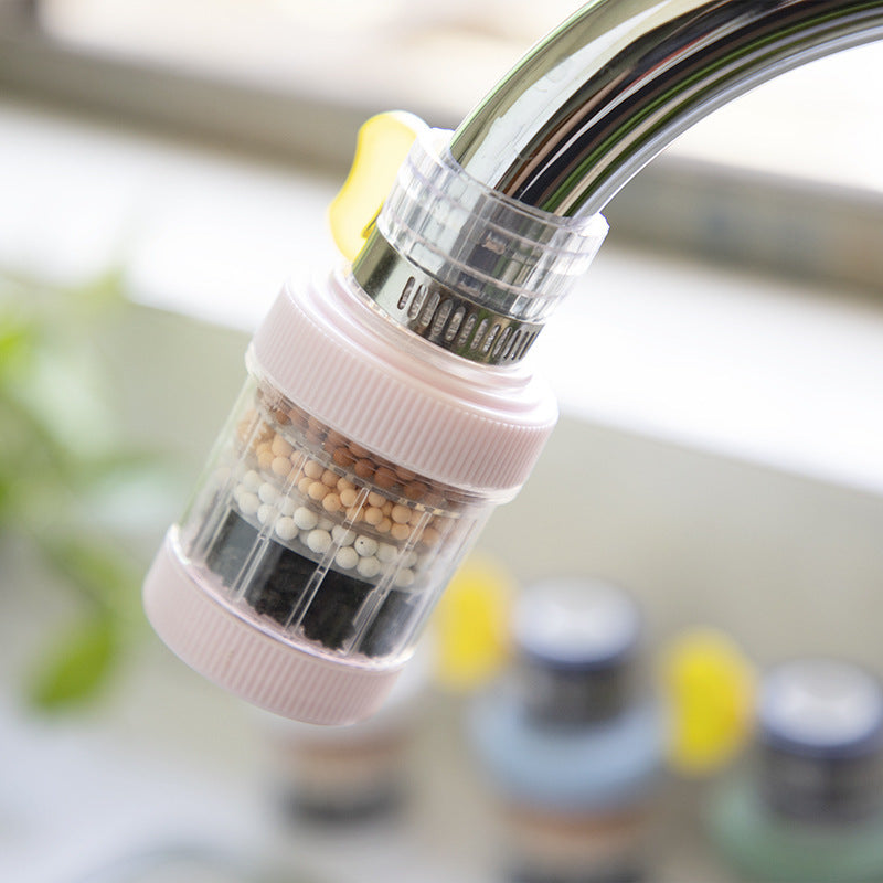 Universal Sink Faucet Water Filter - Removes Chlorine, Heavy Metals, Odors And More