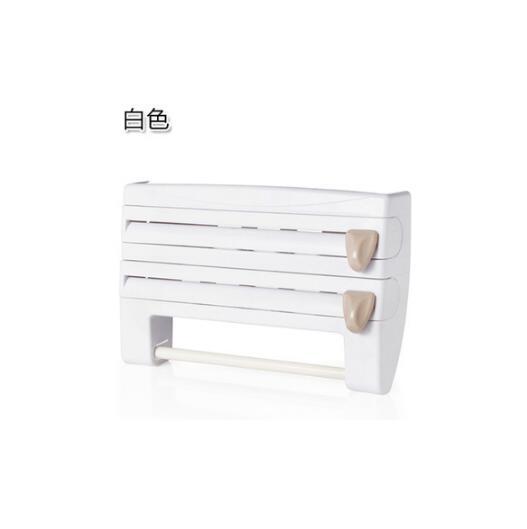Multi-Function 4-in-1 Kitchen Roll & Wrap Dispenser Organizer