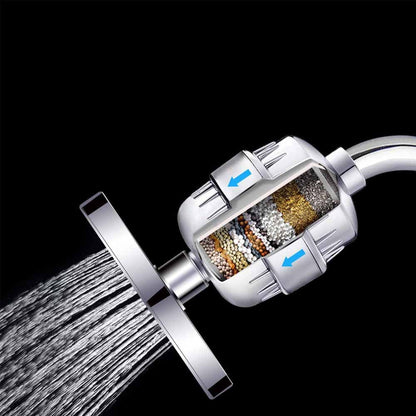 10 Layer Shower Head Filter - Removes Chlorine, Heavy Metals, Odors & More