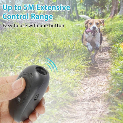 Ultrasonic Dog Repeller And Training Device - Your Handheld Solution For Behavior Management