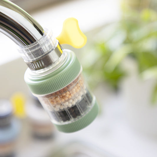 Universal Sink Faucet Water Filter - Removes Chlorine, Heavy Metals, Odors And More