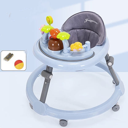 Multi-Functional Baby Walker – Anti-O-Leg & Anti-Rollover Design for Boys and Girls – Safe & Comfortable First Step Support