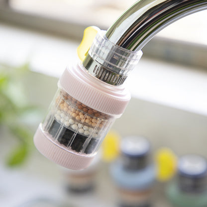 Universal Sink Faucet Water Filter - Removes Chlorine, Heavy Metals, Odors And More