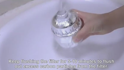10 Layer Shower Head Filter - Removes Chlorine, Heavy Metals, Odors & More